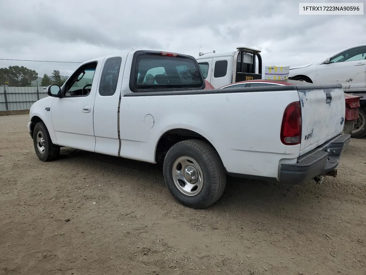 2003 Ford F150 VIN: 1FTRX17223NA90596 Lot: 51848374