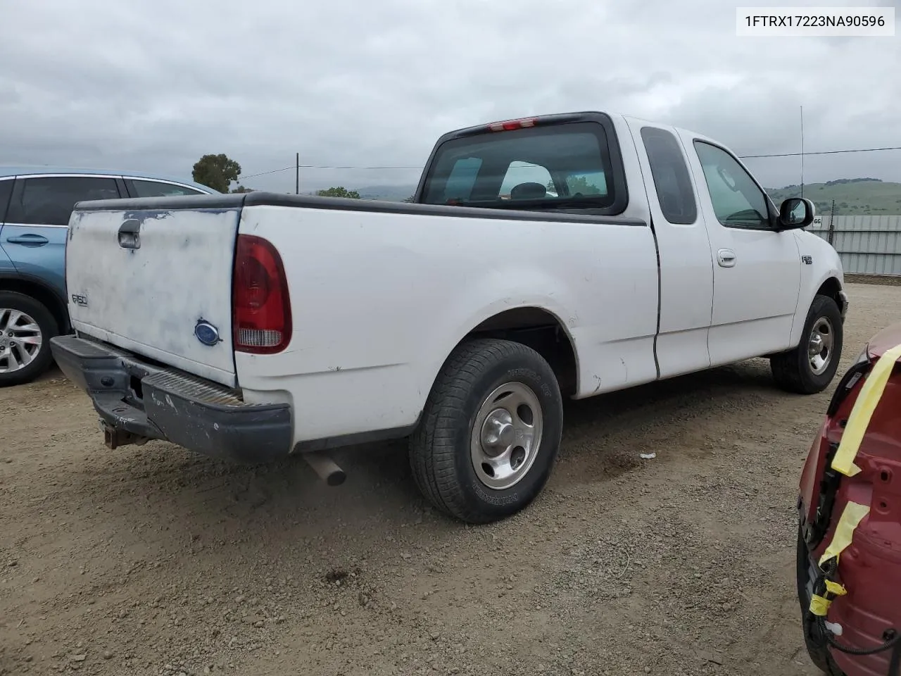 2003 Ford F150 VIN: 1FTRX17223NA90596 Lot: 51848374