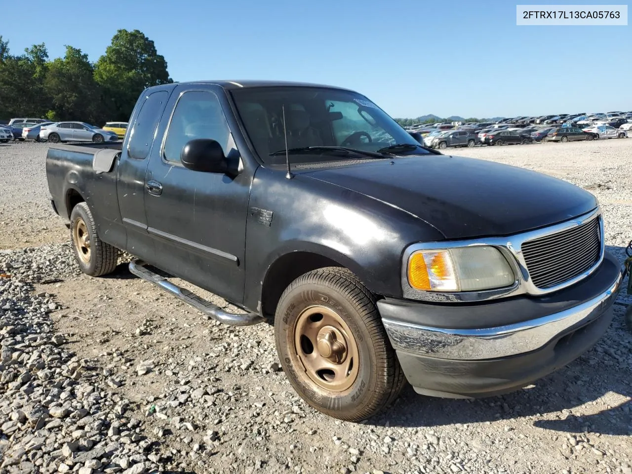 2003 Ford F150 VIN: 2FTRX17L13CA05763 Lot: 60476184