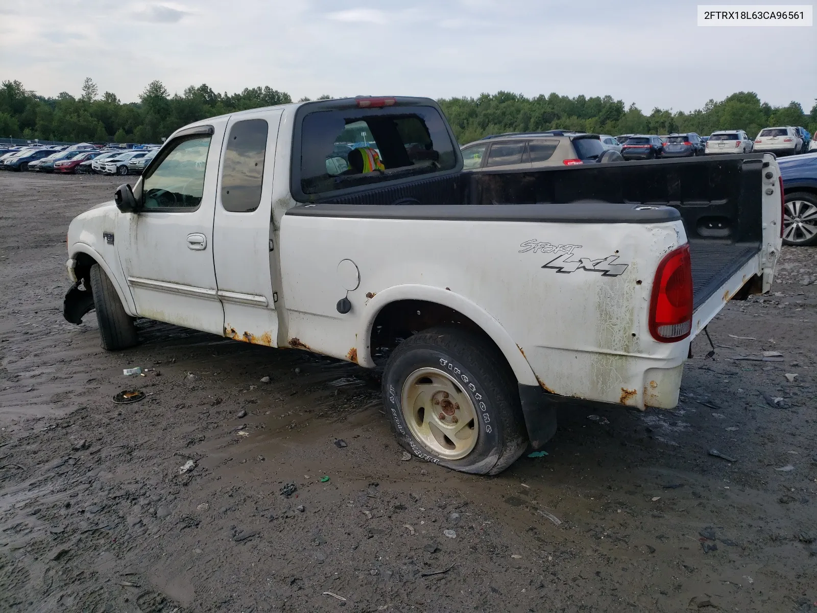 2003 Ford F150 VIN: 2FTRX18L63CA96561 Lot: 65328494