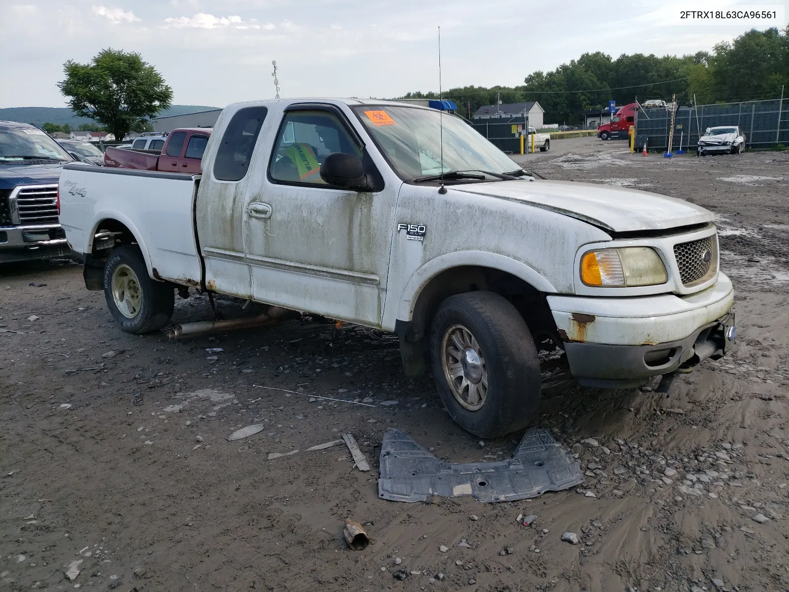 2003 Ford F150 VIN: 2FTRX18L63CA96561 Lot: 65328494