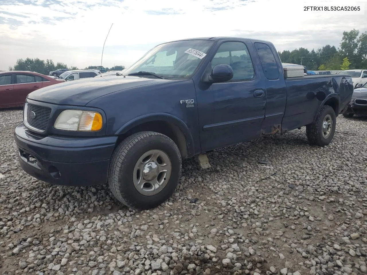 2003 Ford F150 VIN: 2FTRX18L53CA52065 Lot: 65375044