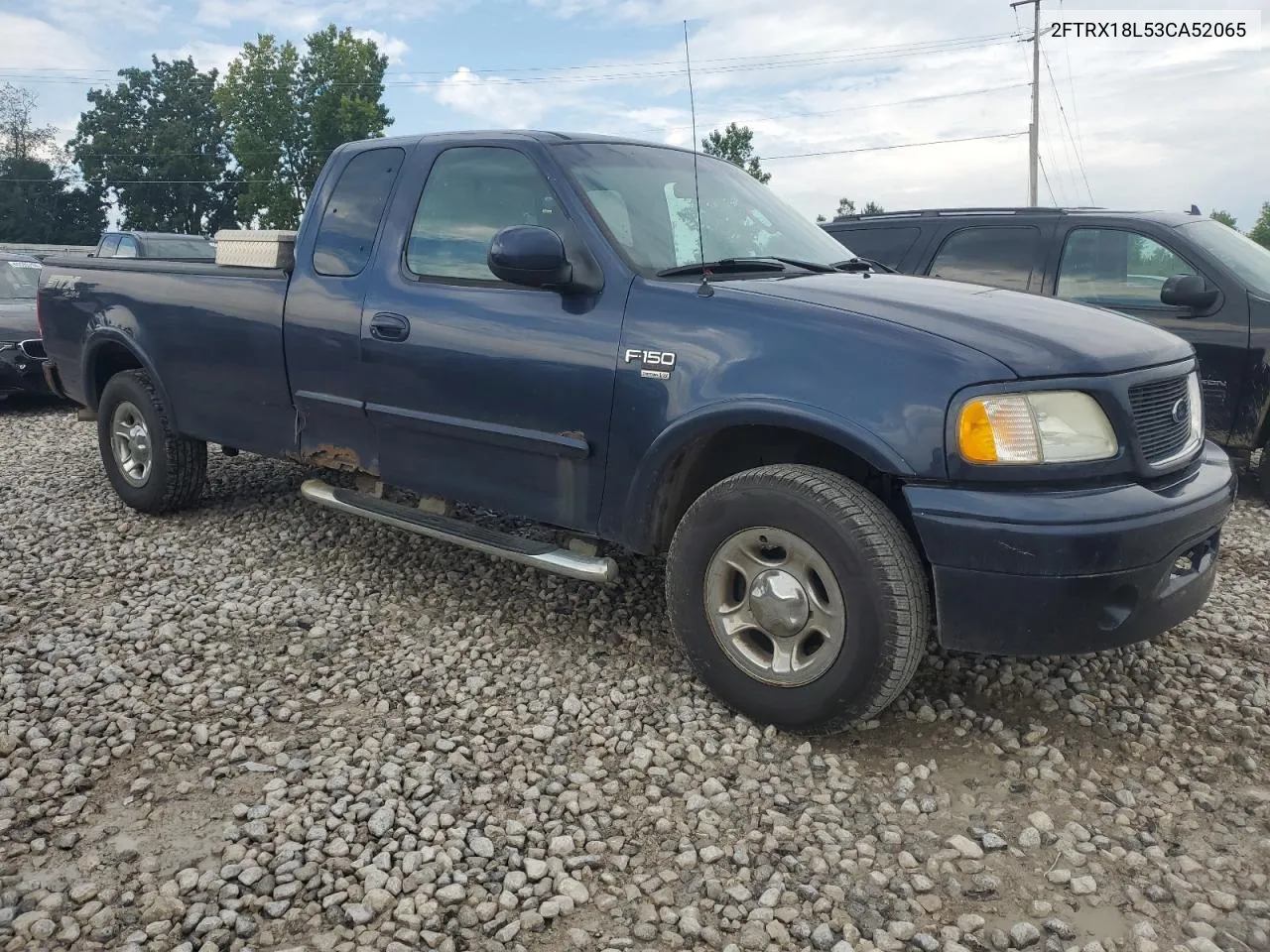 2003 Ford F150 VIN: 2FTRX18L53CA52065 Lot: 65375044