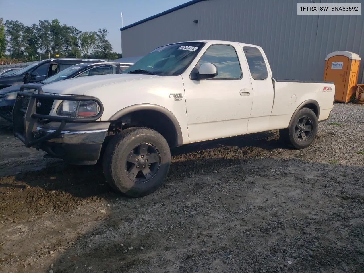 2003 Ford F150 VIN: 1FTRX18W13NA83592 Lot: 67133184