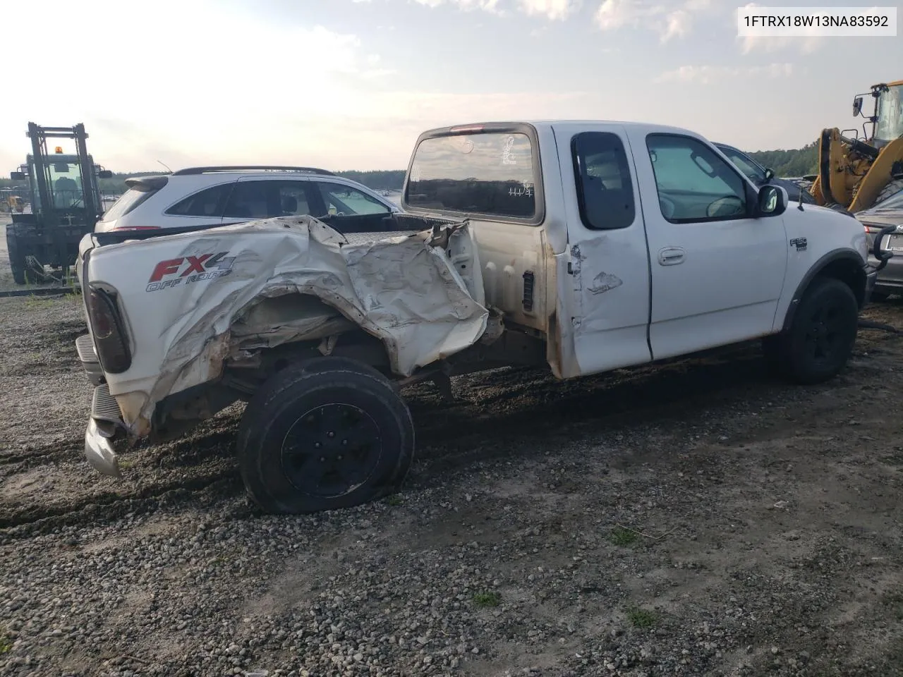 2003 Ford F150 VIN: 1FTRX18W13NA83592 Lot: 67133184