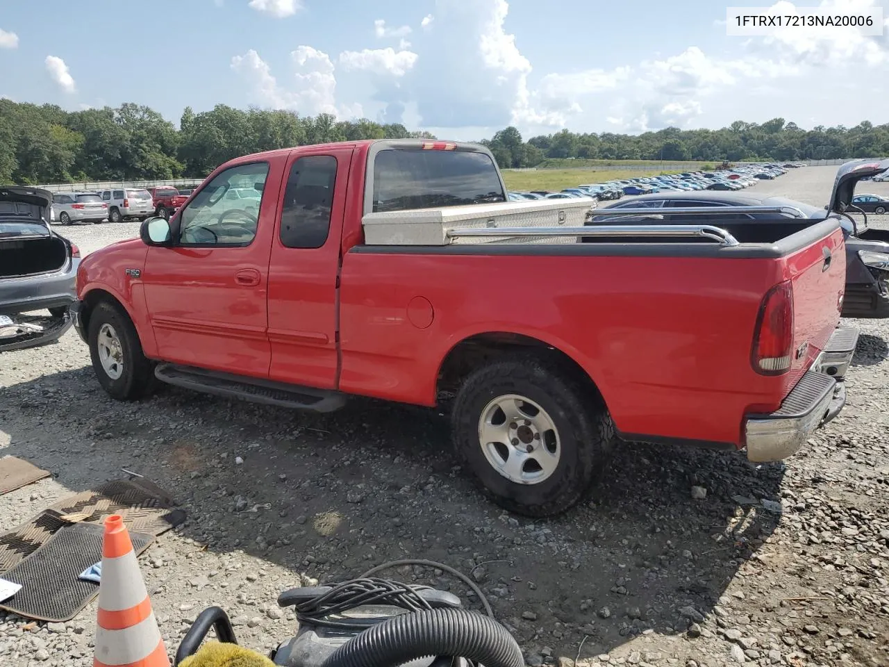 2003 Ford F150 VIN: 1FTRX17213NA20006 Lot: 69320584