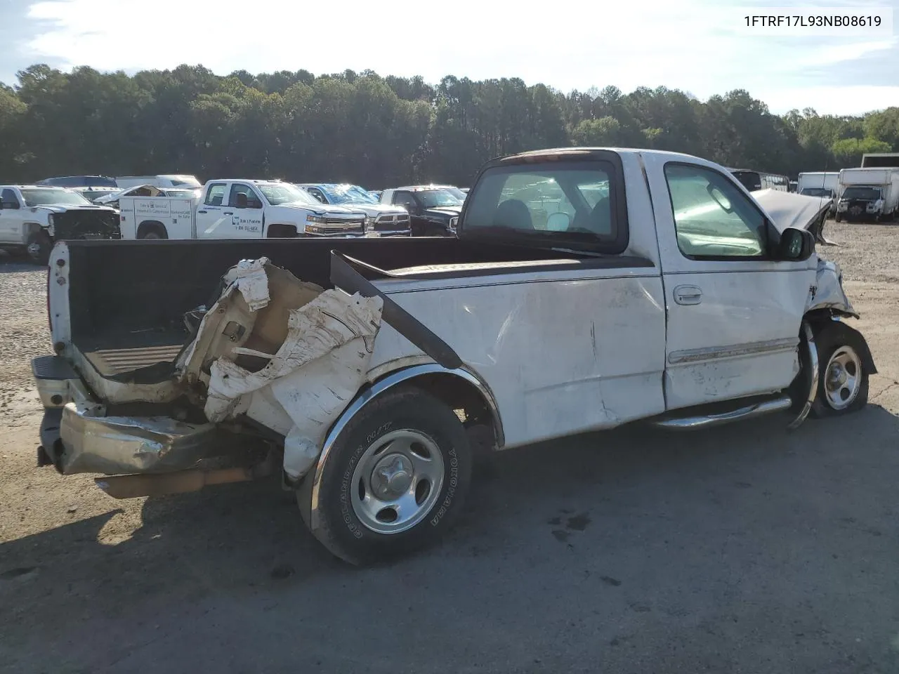 1FTRF17L93NB08619 2003 Ford F150