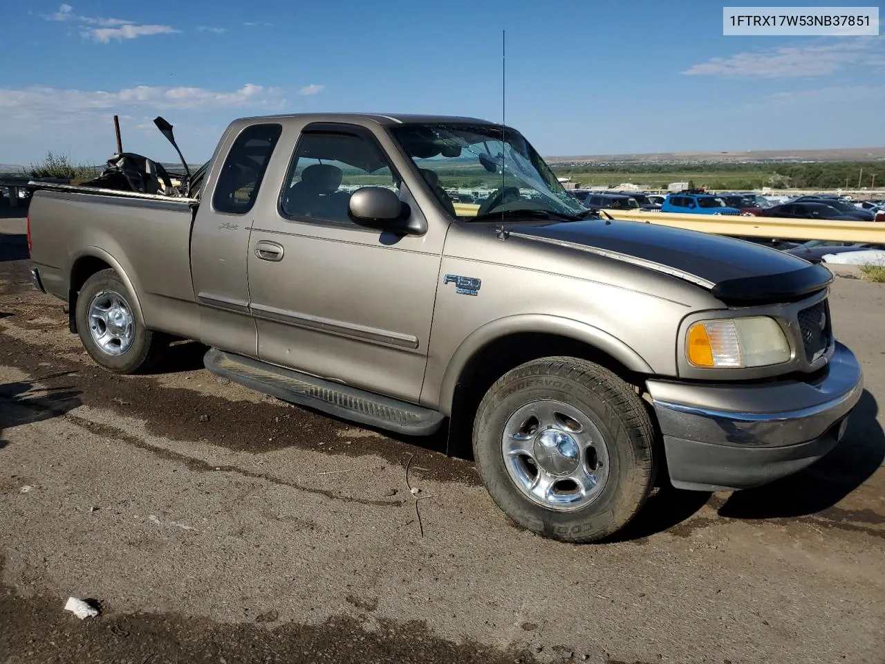 2003 Ford F150 VIN: 1FTRX17W53NB37851 Lot: 70030794