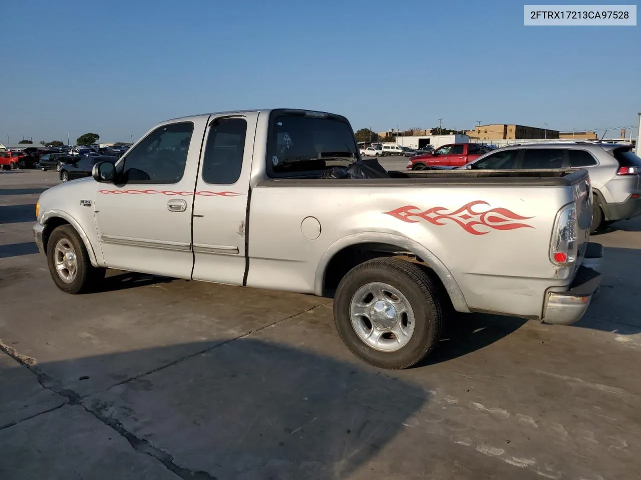 2003 Ford F150 VIN: 2FTRX17213CA97528 Lot: 70672124