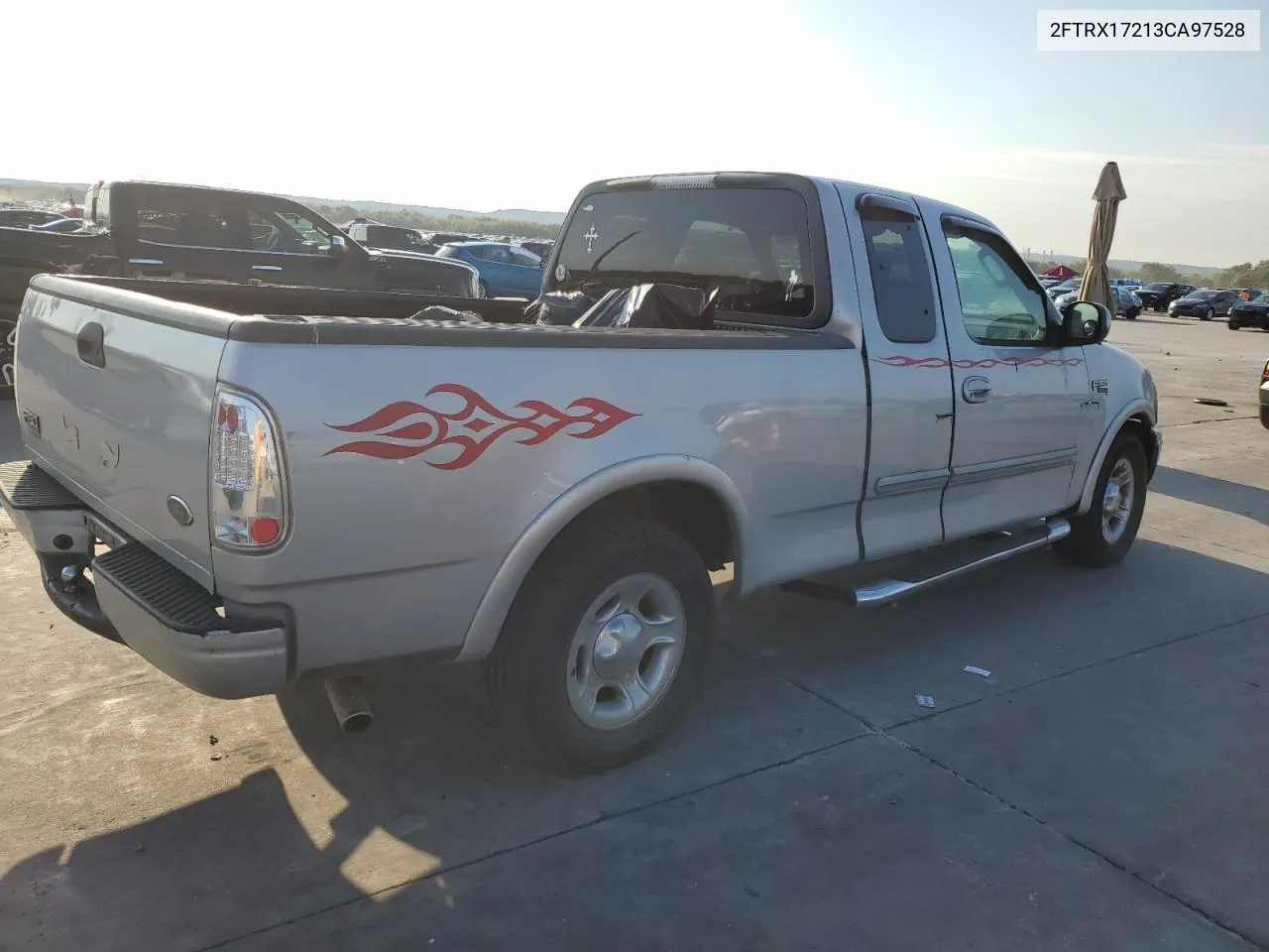 2003 Ford F150 VIN: 2FTRX17213CA97528 Lot: 70672124