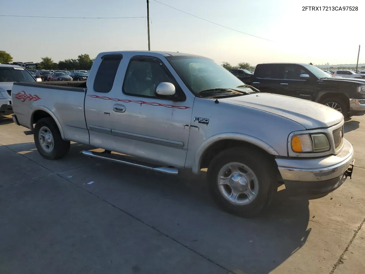 2003 Ford F150 VIN: 2FTRX17213CA97528 Lot: 70672124