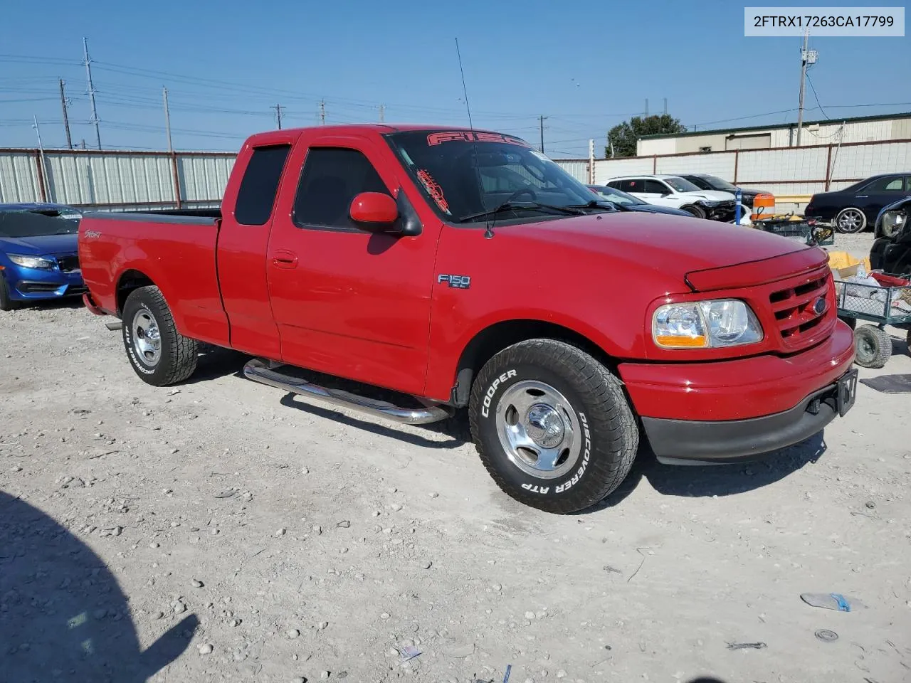 2003 Ford F150 VIN: 2FTRX17263CA17799 Lot: 71265024