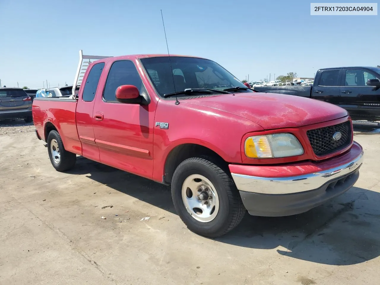 2003 Ford F150 VIN: 2FTRX17203CA04904 Lot: 71270084