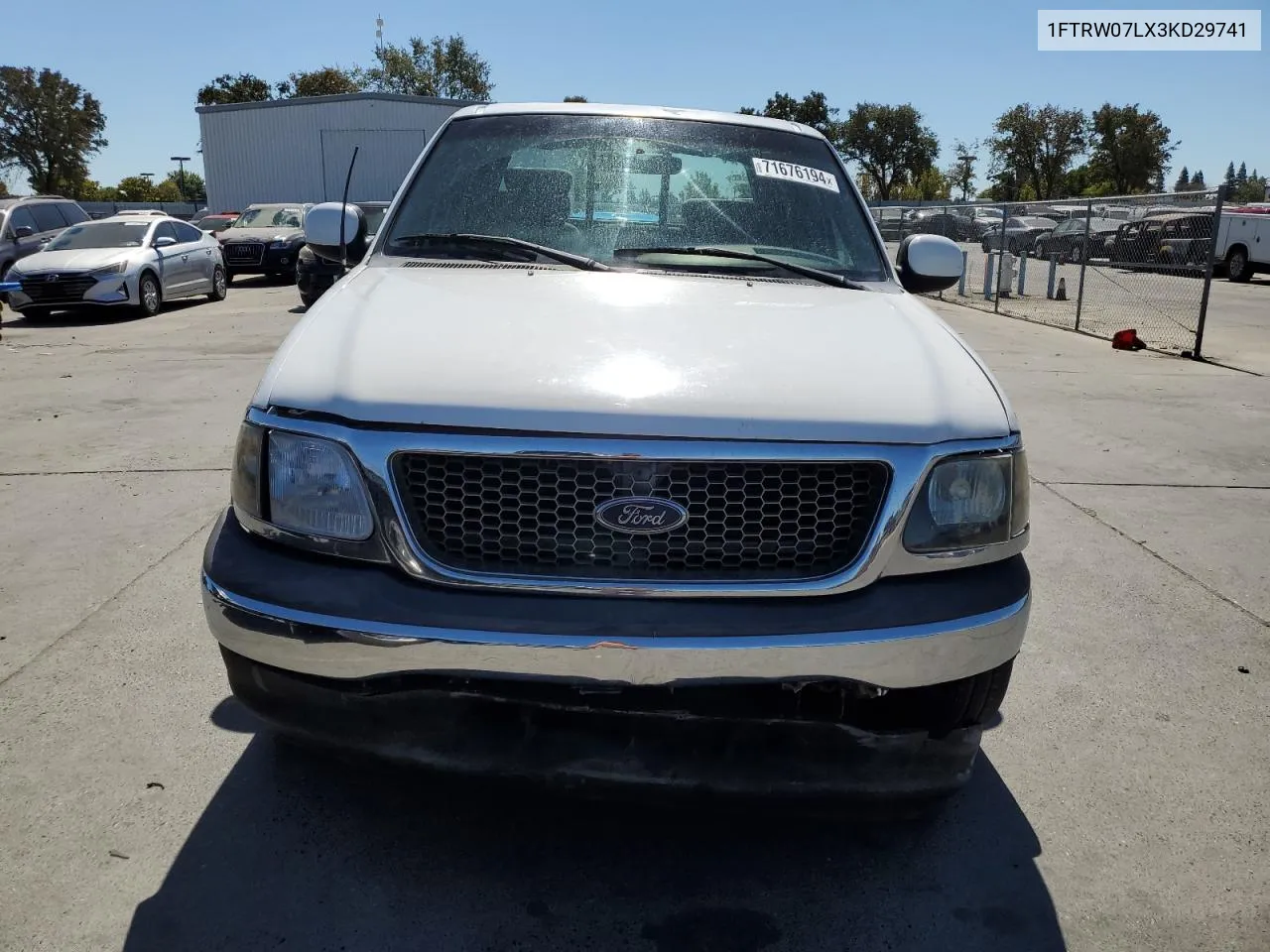 2003 Ford F150 Supercrew VIN: 1FTRW07LX3KD29741 Lot: 71676194