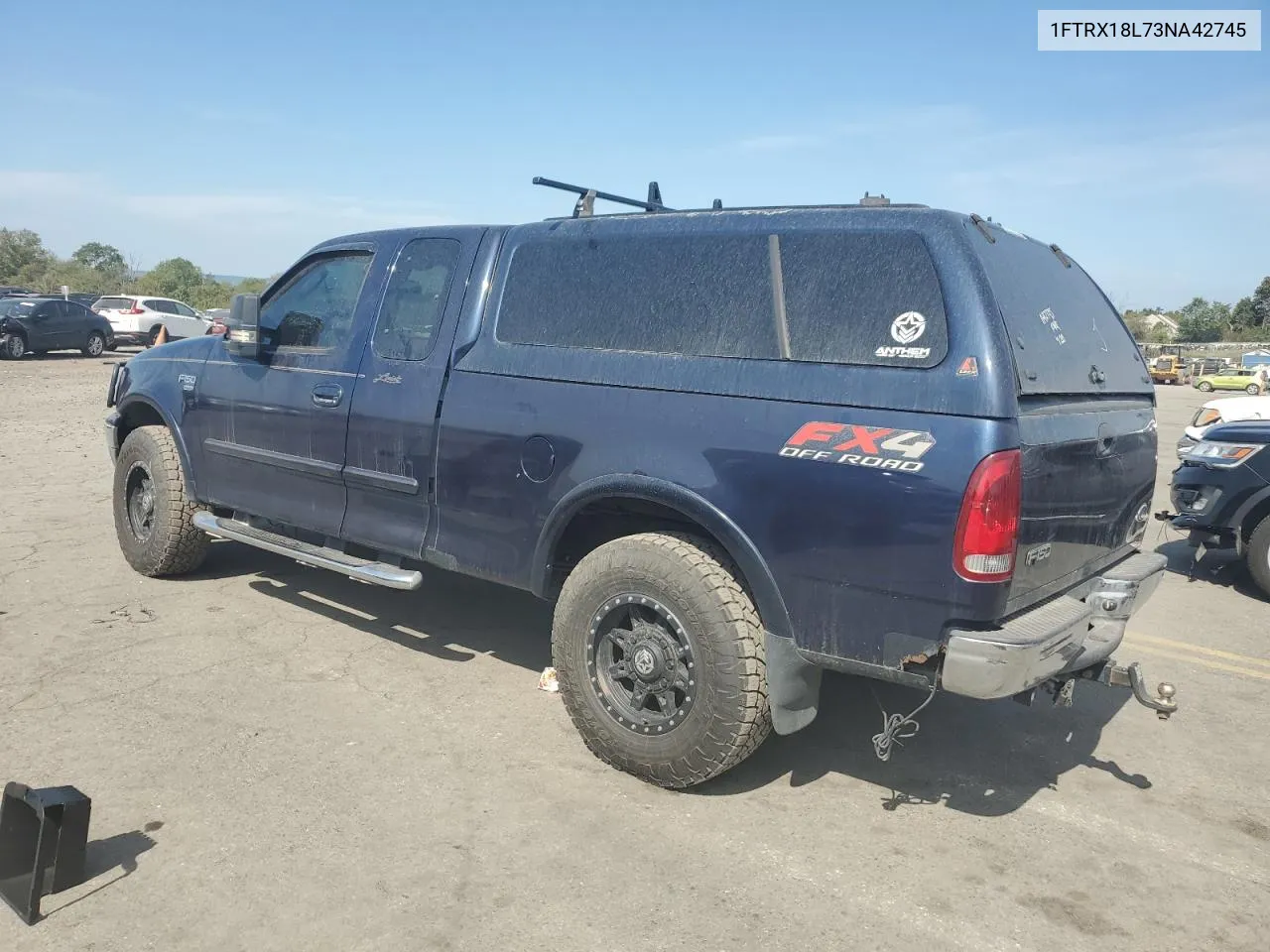 2003 Ford F150 VIN: 1FTRX18L73NA42745 Lot: 72360984