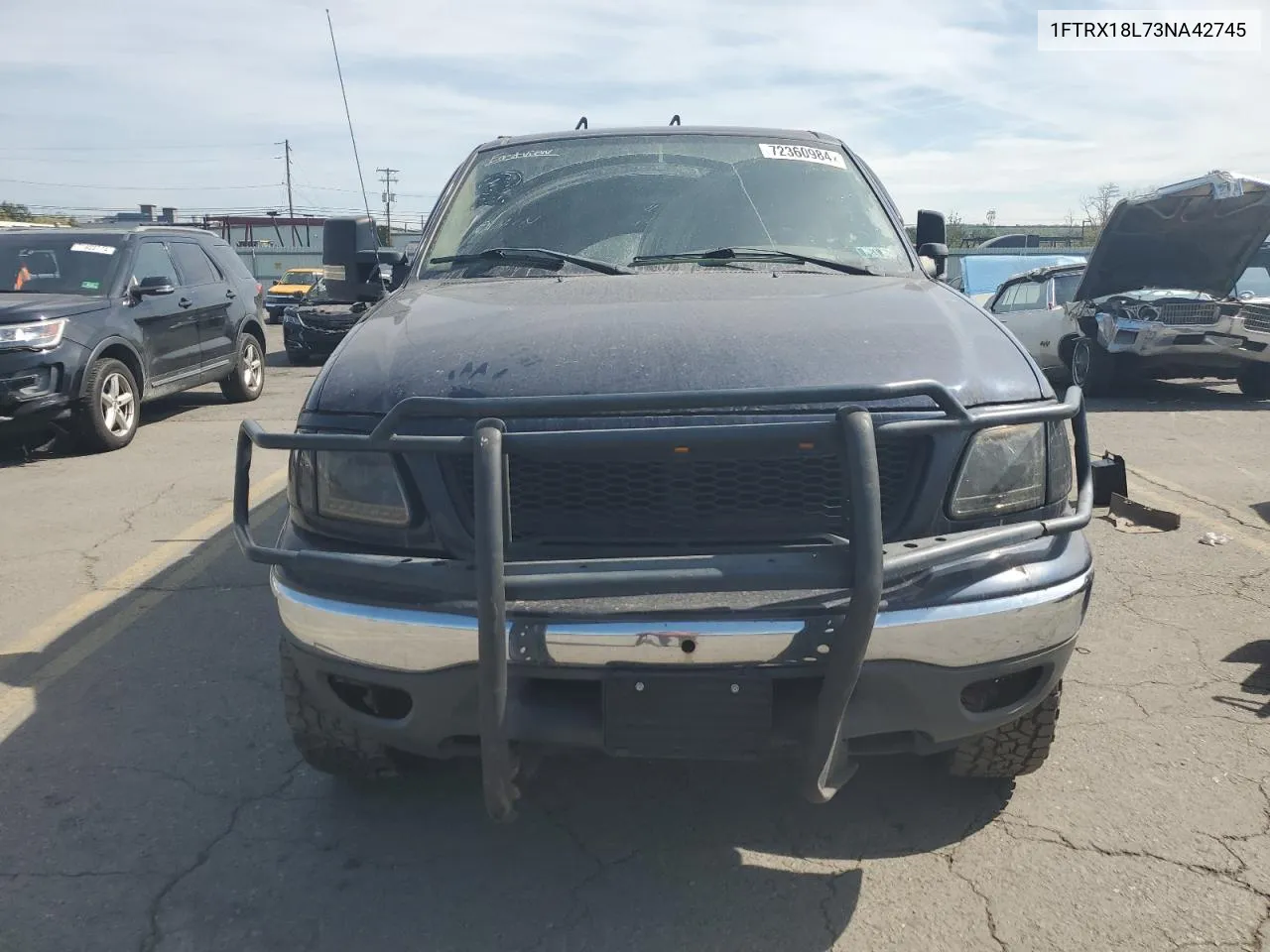 2003 Ford F150 VIN: 1FTRX18L73NA42745 Lot: 72360984