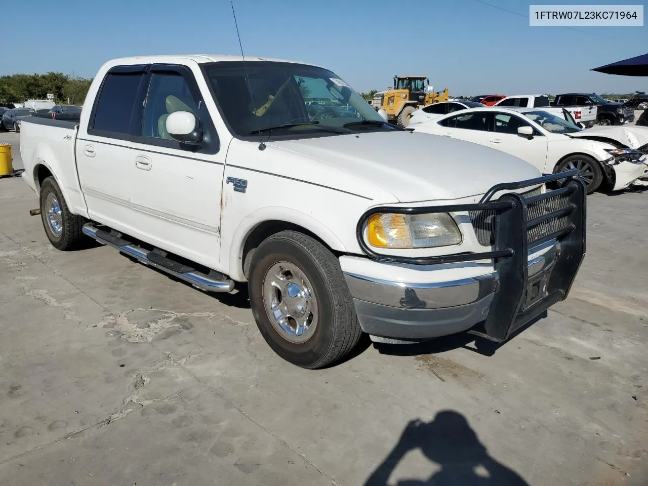 2003 Ford F150 Supercrew VIN: 1FTRW07L23KC71964 Lot: 74651924