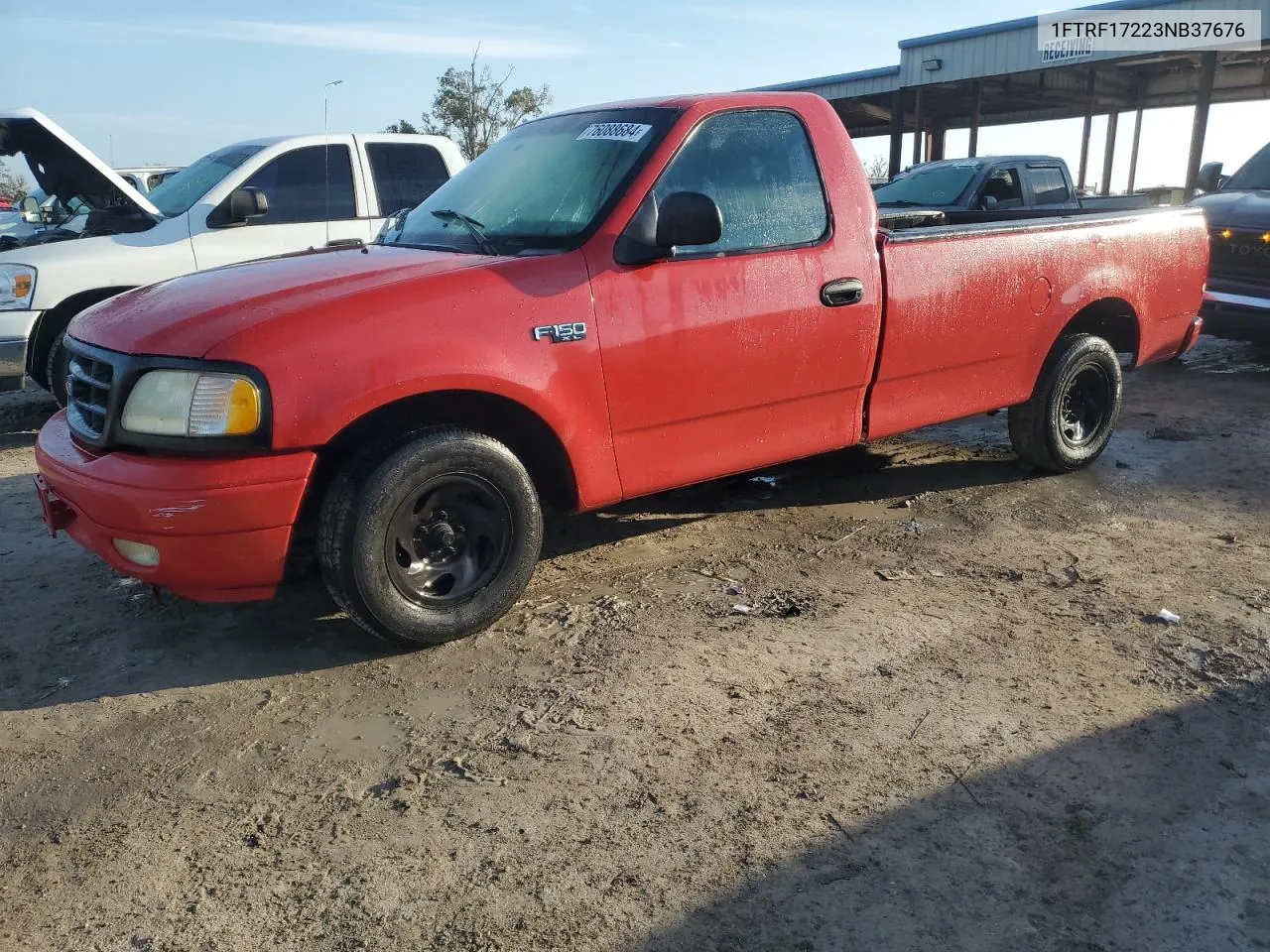 2003 Ford F150 VIN: 1FTRF17223NB37676 Lot: 76088684