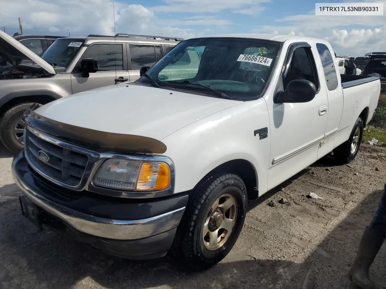 2003 Ford F150 VIN: 1FTRX17L53NB90331 Lot: 76686124