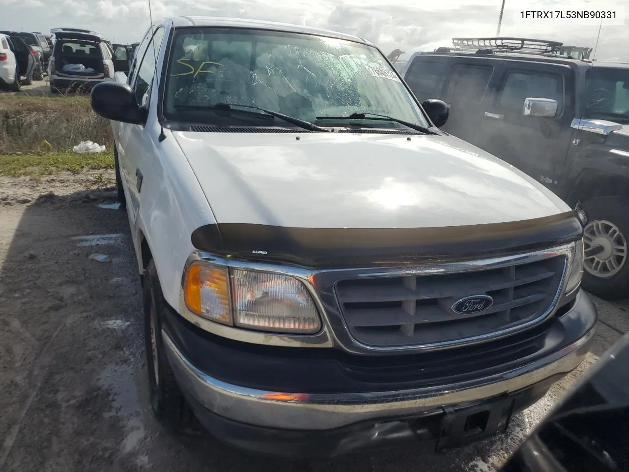 2003 Ford F150 VIN: 1FTRX17L53NB90331 Lot: 76686124