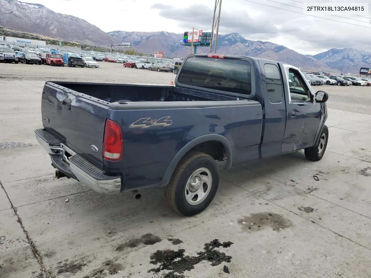 2003 Ford F150 VIN: 2FTRX18L13CA94815 Lot: 79558354