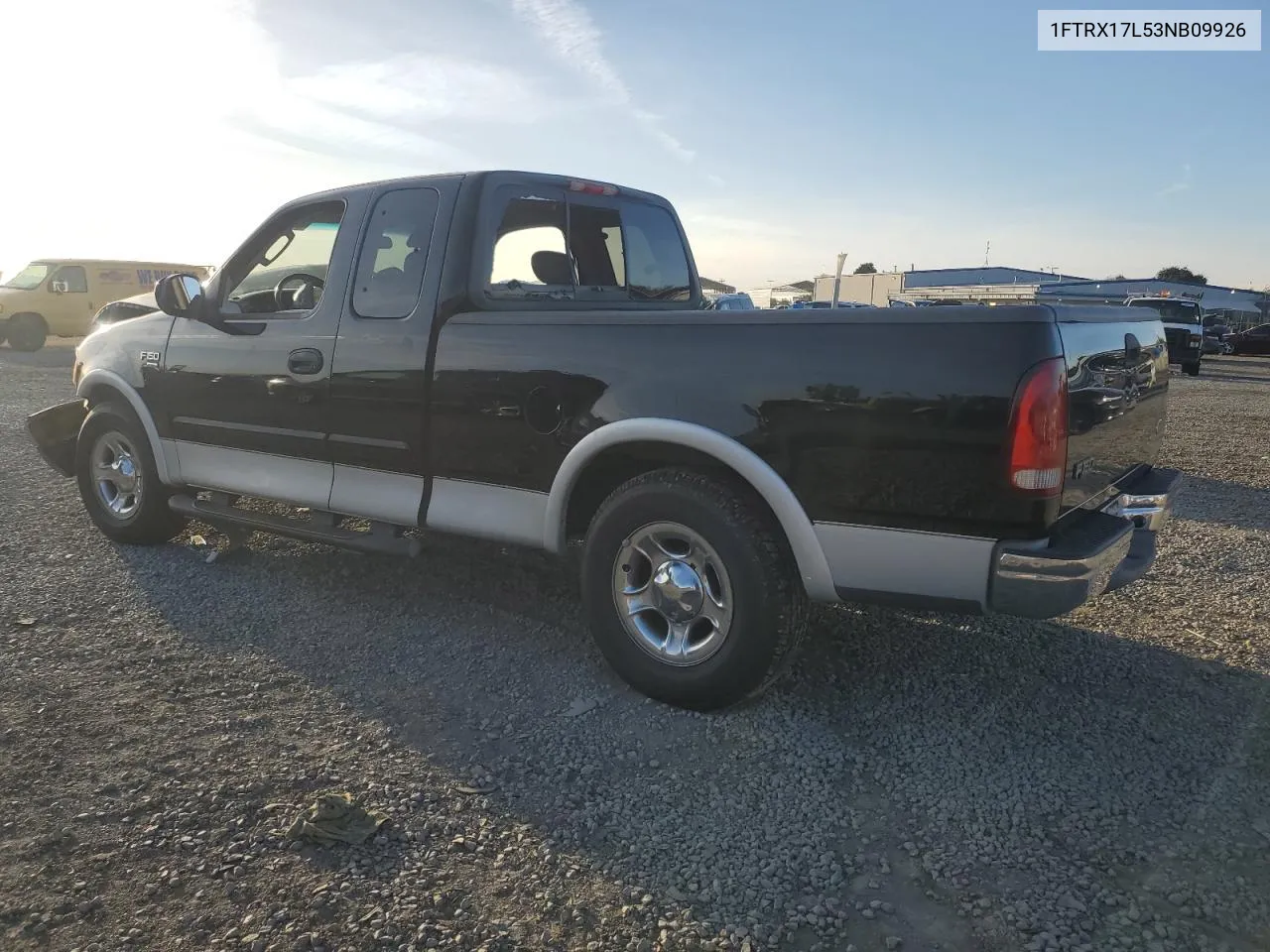 2003 Ford F150 VIN: 1FTRX17L53NB09926 Lot: 79759694