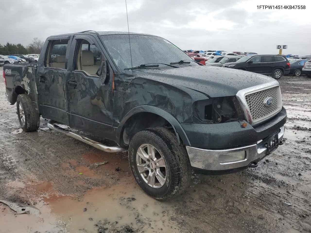 1FTPW14514KB47558 2004 Ford F150 Supercrew