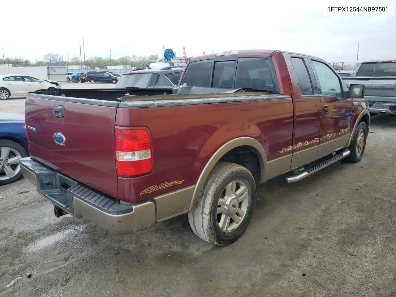 2004 Ford F150 VIN: 1FTPX12544NB97501 Lot: 47763494