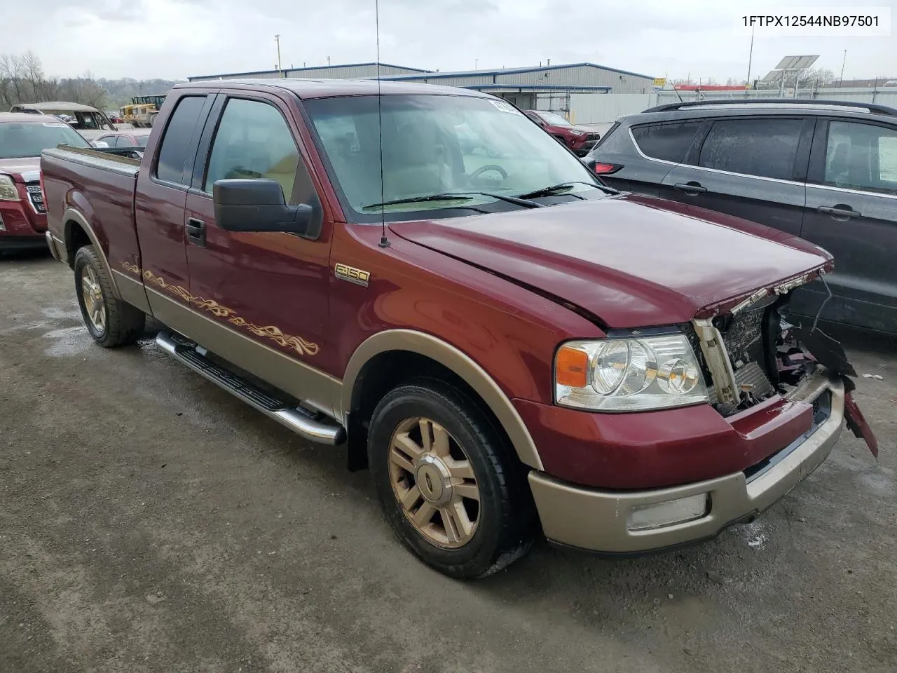 2004 Ford F150 VIN: 1FTPX12544NB97501 Lot: 47763494