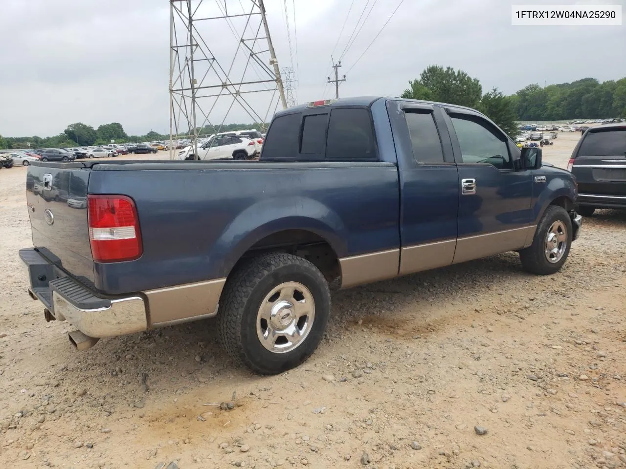 2004 Ford F150 VIN: 1FTRX12W04NA25290 Lot: 59023594