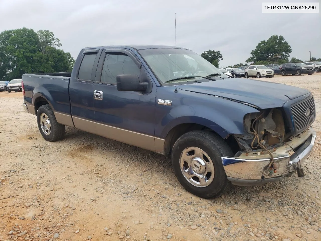 2004 Ford F150 VIN: 1FTRX12W04NA25290 Lot: 59023594