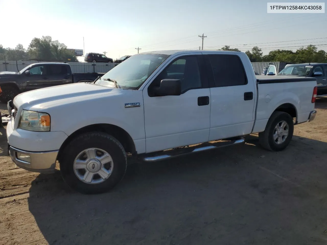 2004 Ford F-150 Lariat/Xlt VIN: 1FTPW12584KC43058 Lot: 60632504