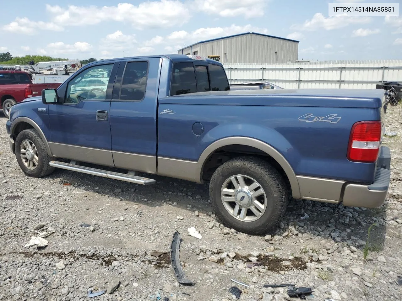 2004 Ford F150 VIN: 1FTPX14514NA85851 Lot: 62561604