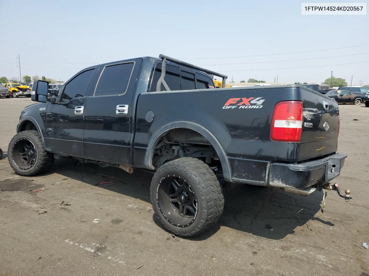 1FTPW14524KD20567 2004 Ford F150 Supercrew