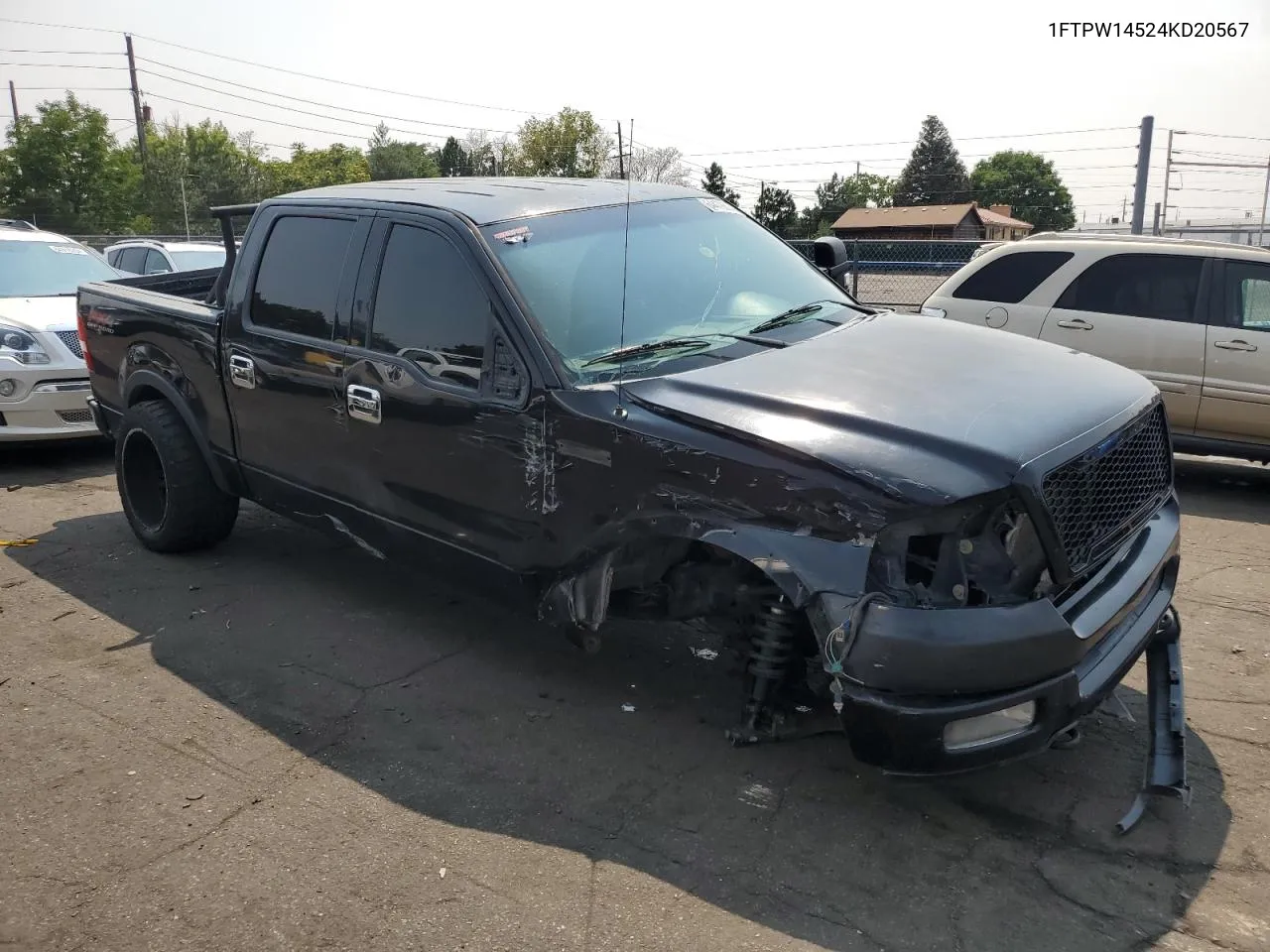 2004 Ford F150 Supercrew VIN: 1FTPW14524KD20567 Lot: 64479604