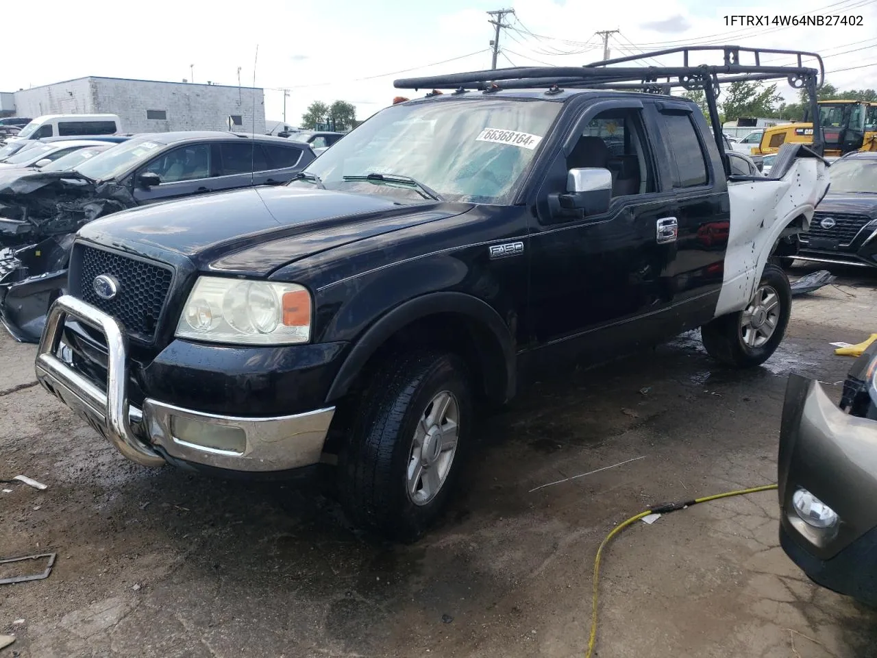 2004 Ford F150 VIN: 1FTRX14W64NB27402 Lot: 66368164