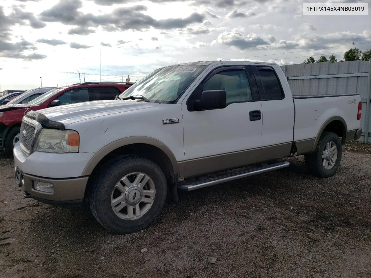 2004 Ford F150 VIN: 1FTPX145X4NB03019 Lot: 67083904