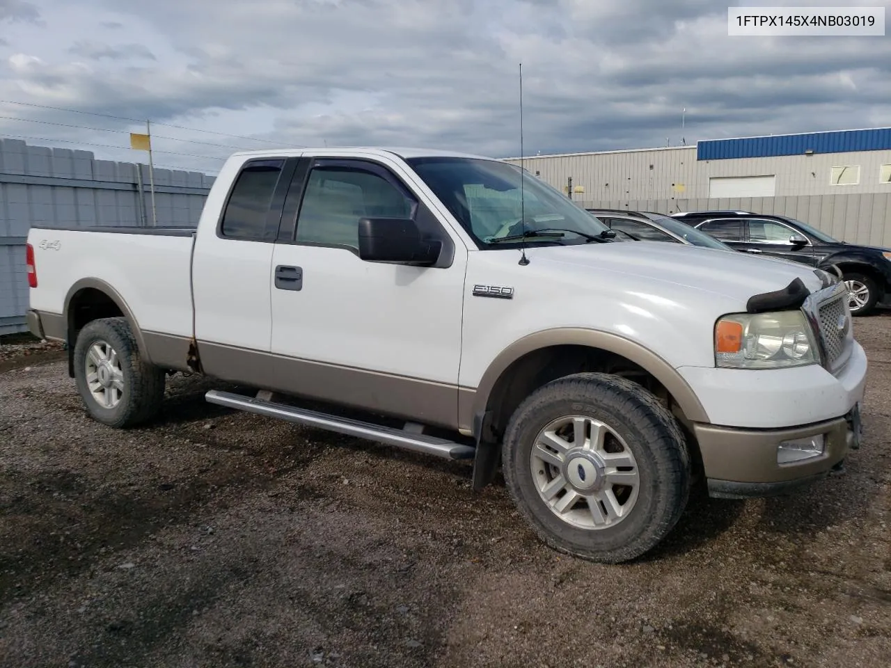 2004 Ford F150 VIN: 1FTPX145X4NB03019 Lot: 67083904