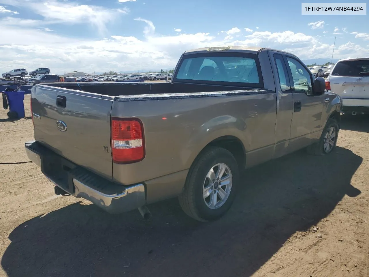 2004 Ford F150 VIN: 1FTRF12W74NB44294 Lot: 67849804