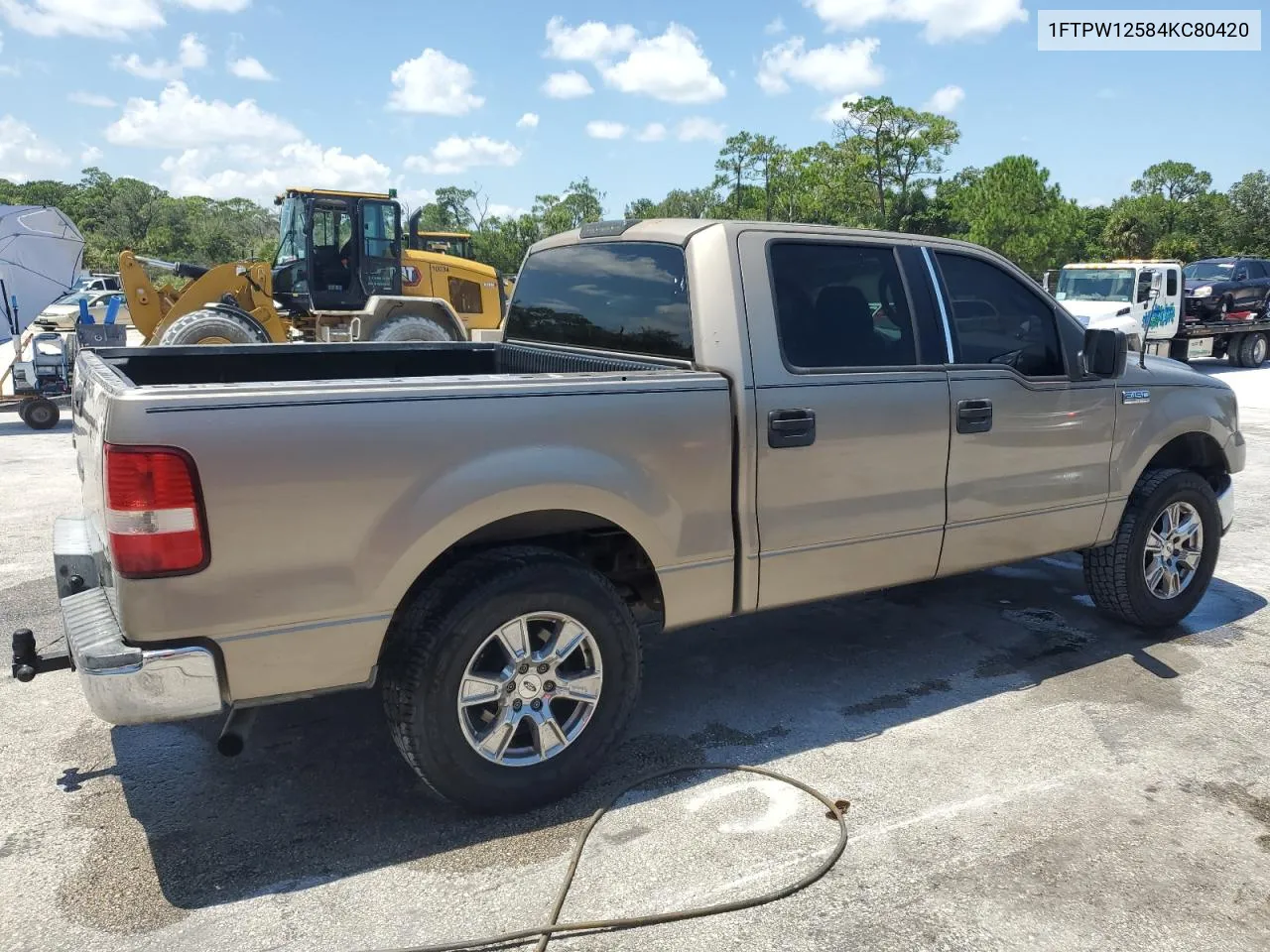 2004 Ford F150 Supercrew VIN: 1FTPW12584KC80420 Lot: 67872534