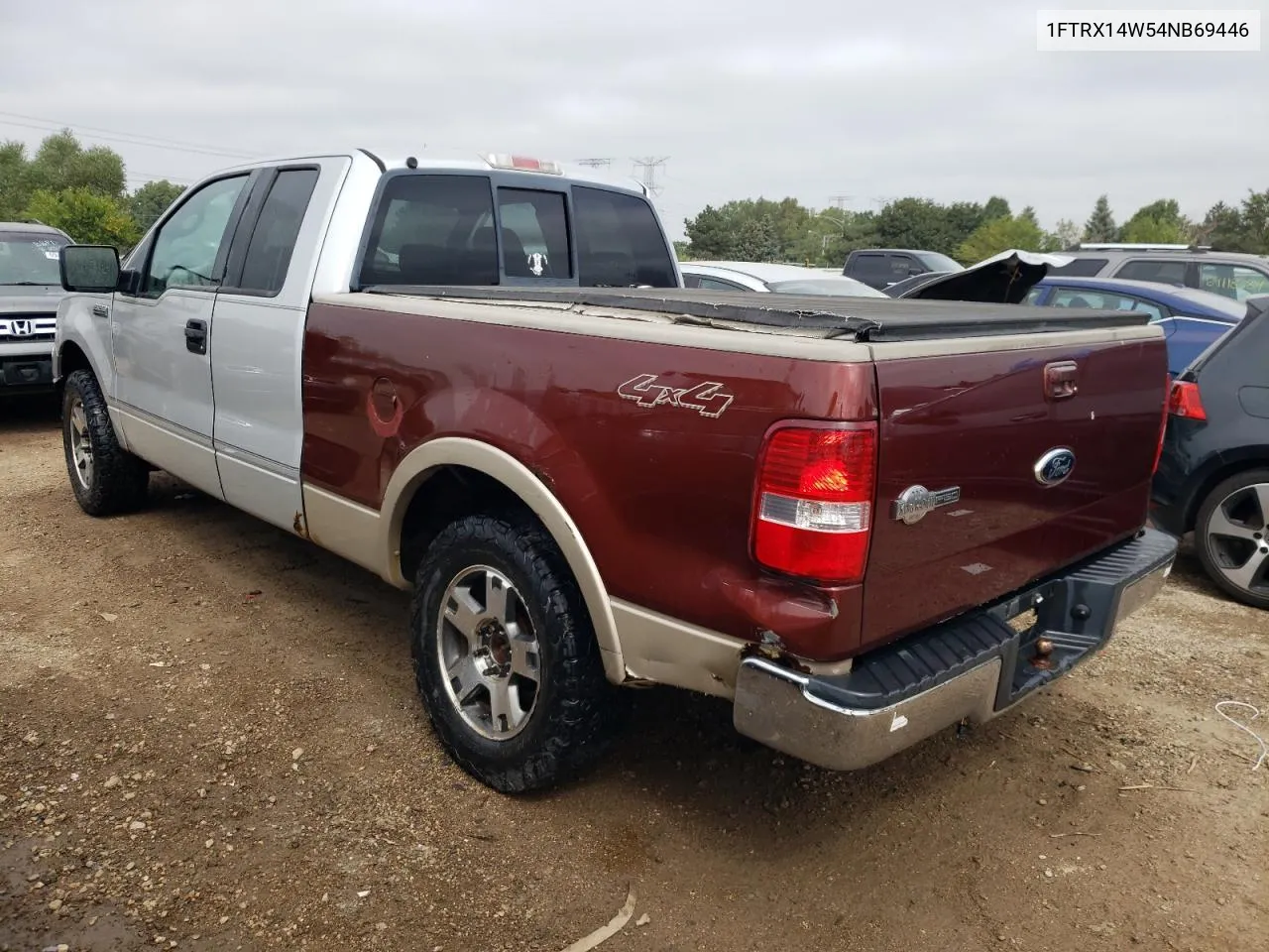 2004 Ford F150 VIN: 1FTRX14W54NB69446 Lot: 69231754