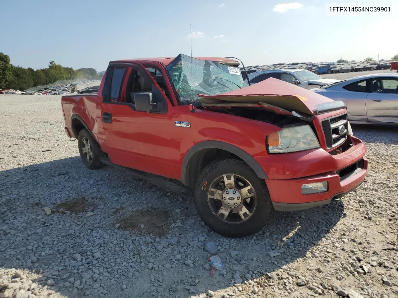 2004 Ford F150 VIN: 1FTPX14554NC39901 Lot: 69312824