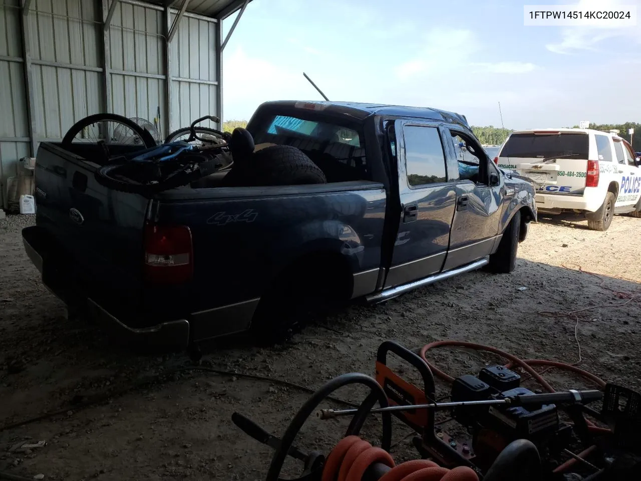 1FTPW14514KC20024 2004 Ford F150 Supercrew