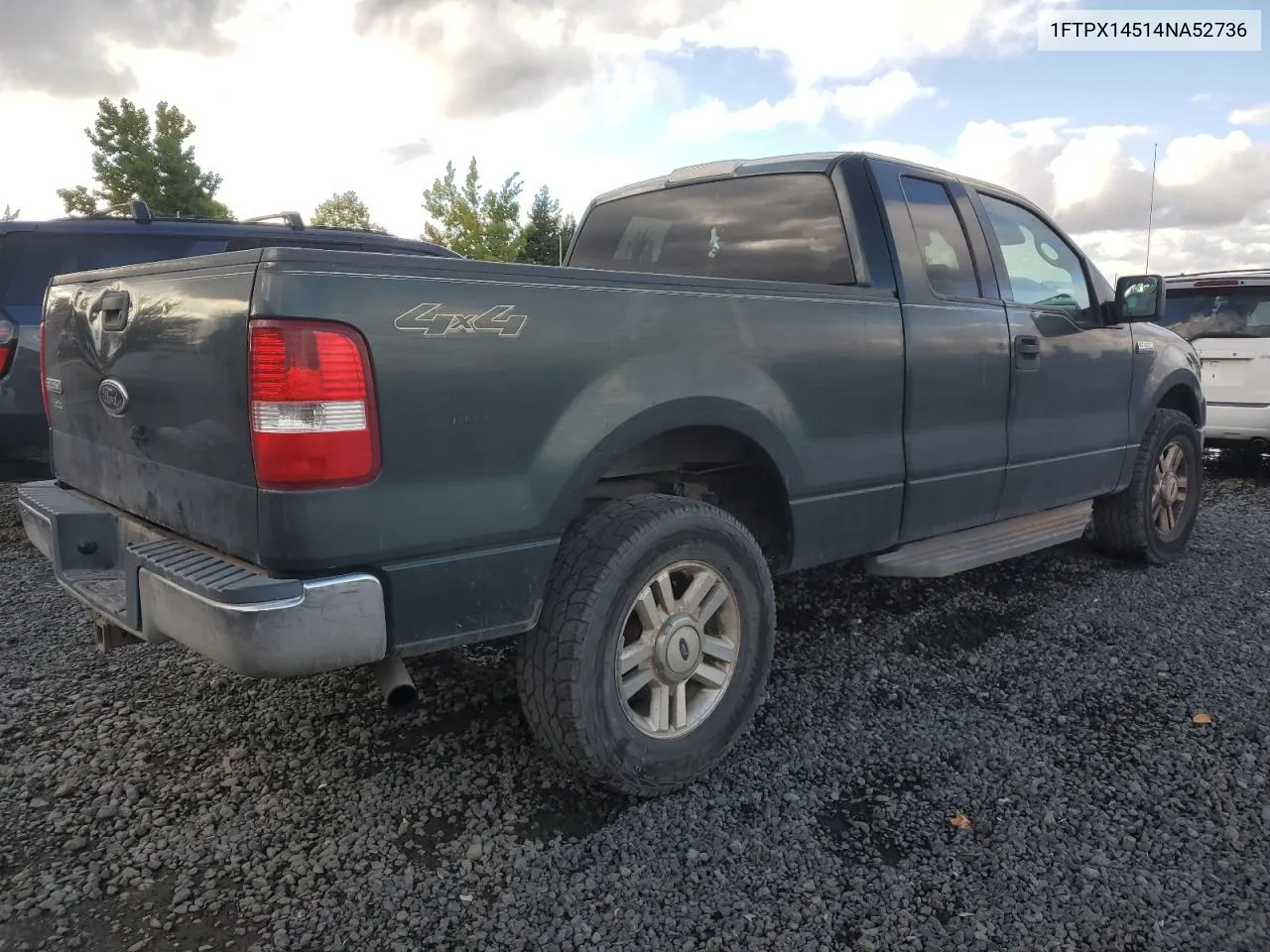 2004 Ford F150 VIN: 1FTPX14514NA52736 Lot: 69535674