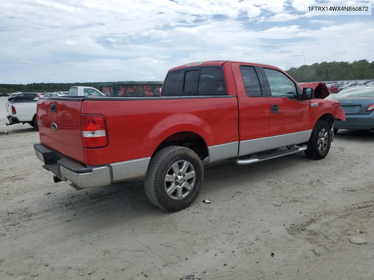 2004 Ford F150 VIN: 1FTRX14WX4NB60872 Lot: 70313354