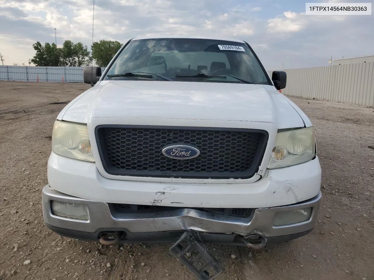 2004 Ford F150 VIN: 1FTPX14564NB30363 Lot: 70569104