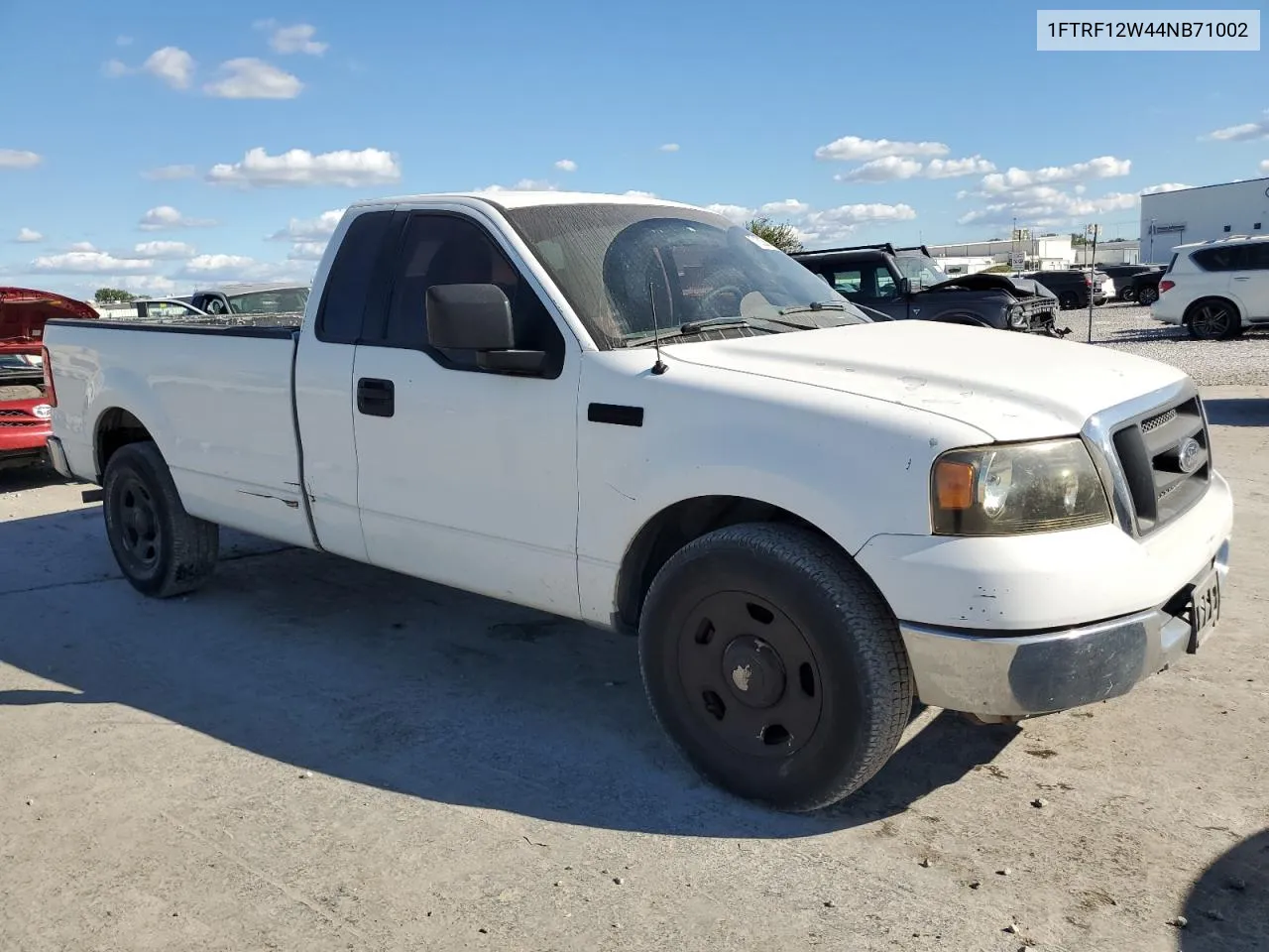 2004 Ford F150 VIN: 1FTRF12W44NB71002 Lot: 71825634