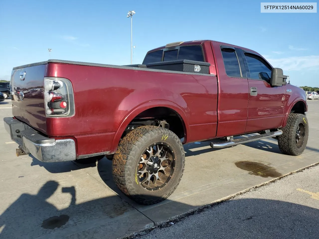 2004 Ford F150 VIN: 1FTPX12514NA60029 Lot: 73953304