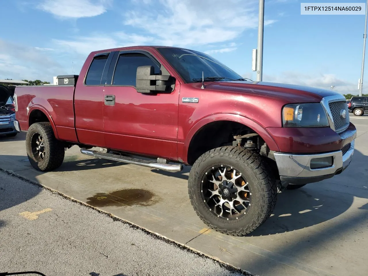 2004 Ford F150 VIN: 1FTPX12514NA60029 Lot: 73953304