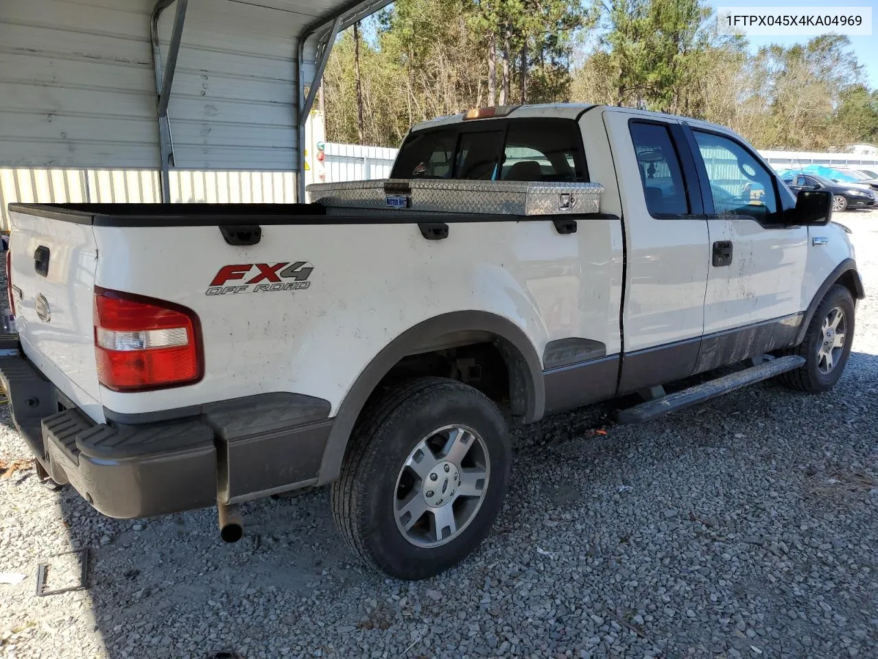 2004 Ford F150 VIN: 1FTPX045X4KA04969 Lot: 75138394